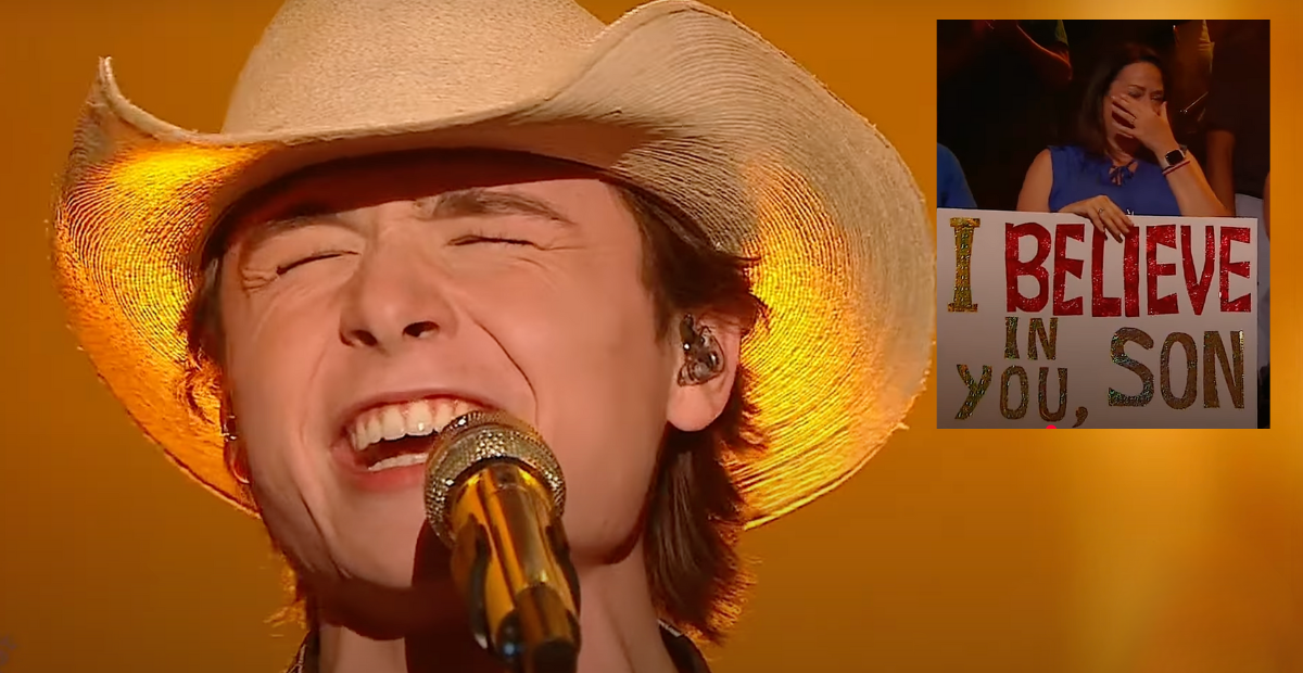John Foster Dedicates Powerful Performance of Brooks & Dunn's "Believe" To His Mom