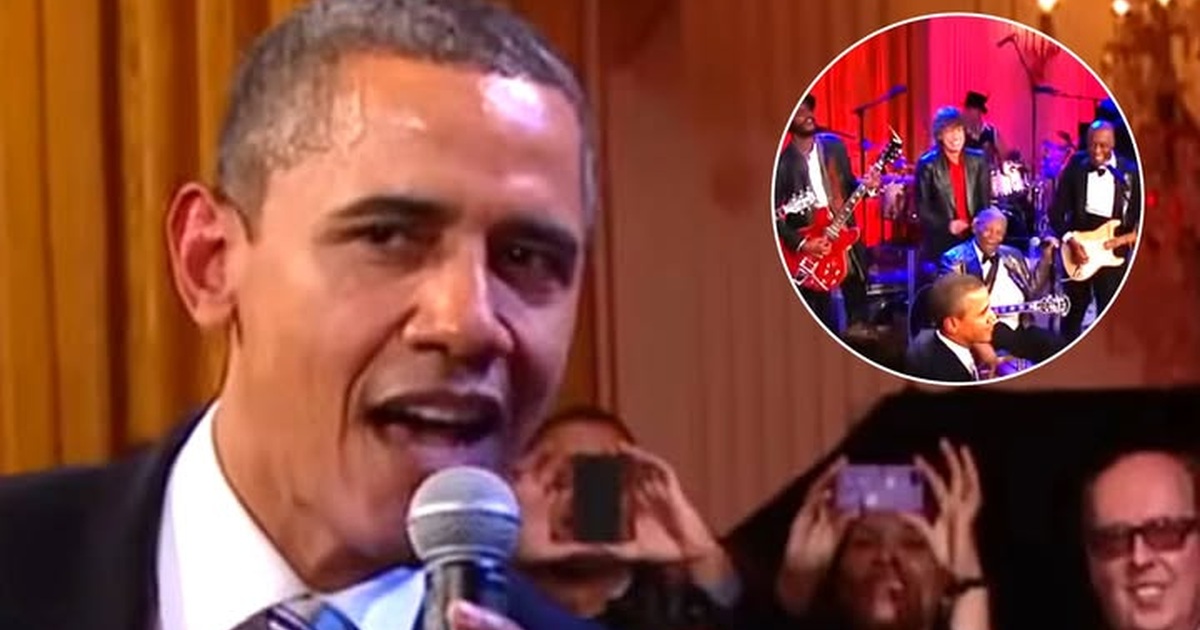 Barack Obama Joins B.B. King, Buddy Guy and Mick Jagger for “Sweet Home Chicago”