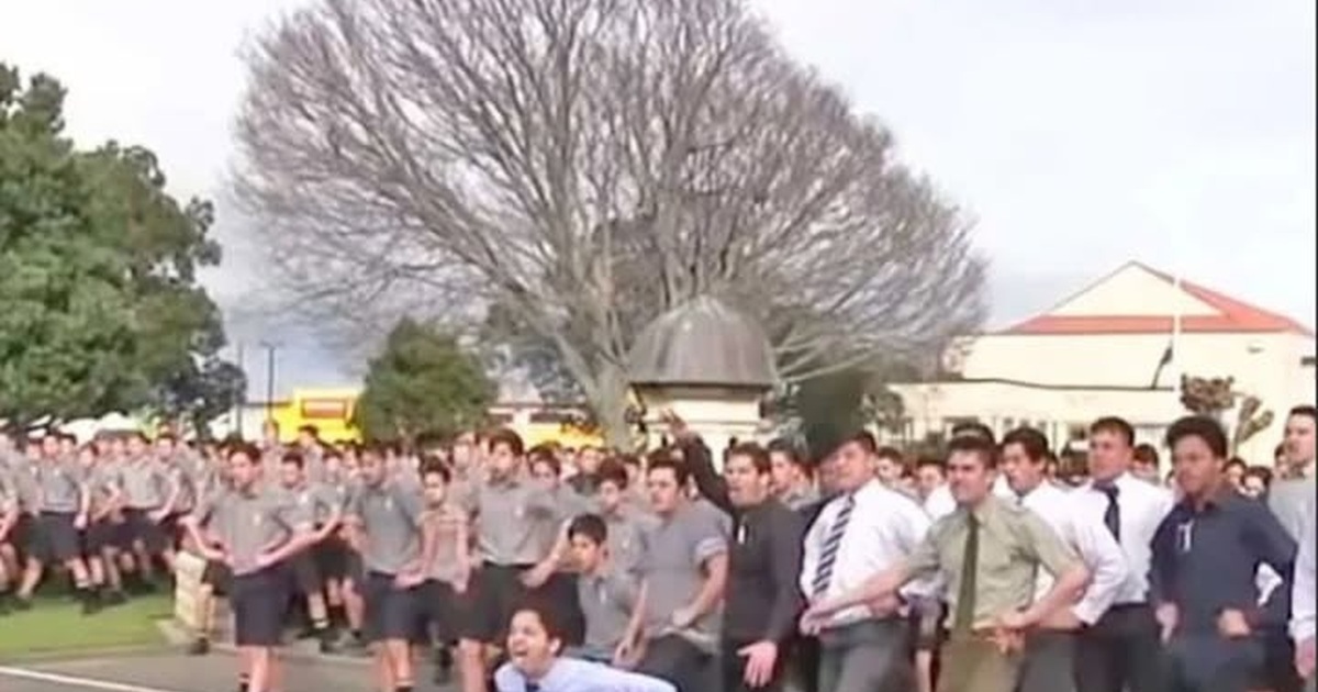 Students Honor Dawson Tamatea With a Powerful Haka at His Funeral