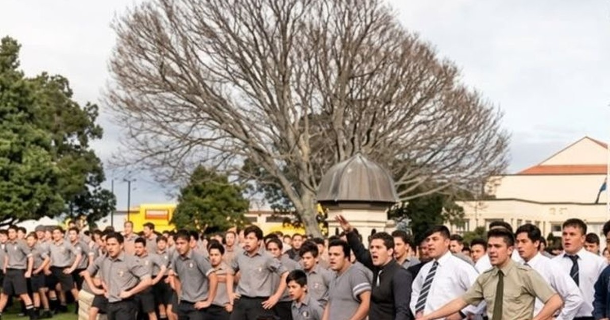 Students Honor Dawson Tamatea With a Powerful Haka at His Funeral
