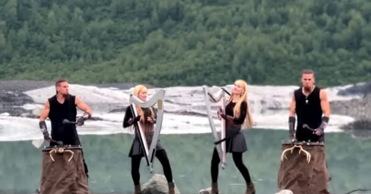 Harp Twins and Volfgang Twins Give “Paint It Black” a New Instrumental Landscape