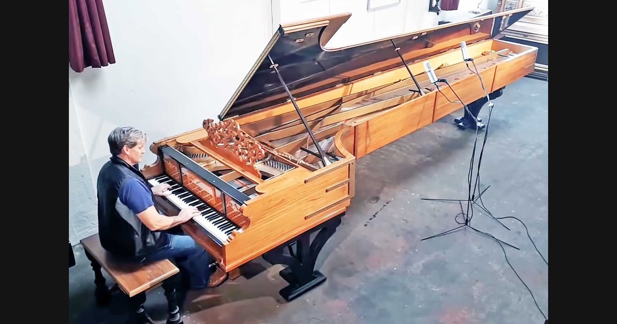 Adrian Mann’s Alexander Piano Turns a Question About Bass Strings Into a Remarkable Instrument