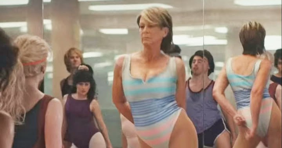 Jamie Lee Curtis and Jimmy Fallon Give Perfect’s Aerobics Scene a Comic Return
