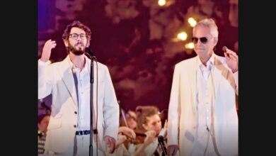 Josh Groban and Andrea Bocelli Meet in “We Will Meet Once Again”