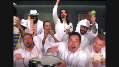 Backstreet Boys Revisit “I Want It That Way” with Classroom Instruments