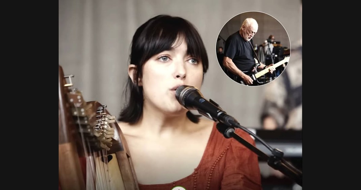 Romany’s Voice and David Gilmour’s Guitar Meet in Rehearsal