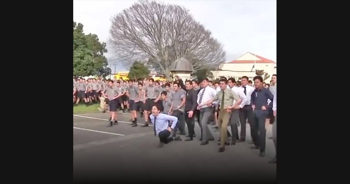 PNBHS Students Share Their School Haka at Tamatea’s Funeral