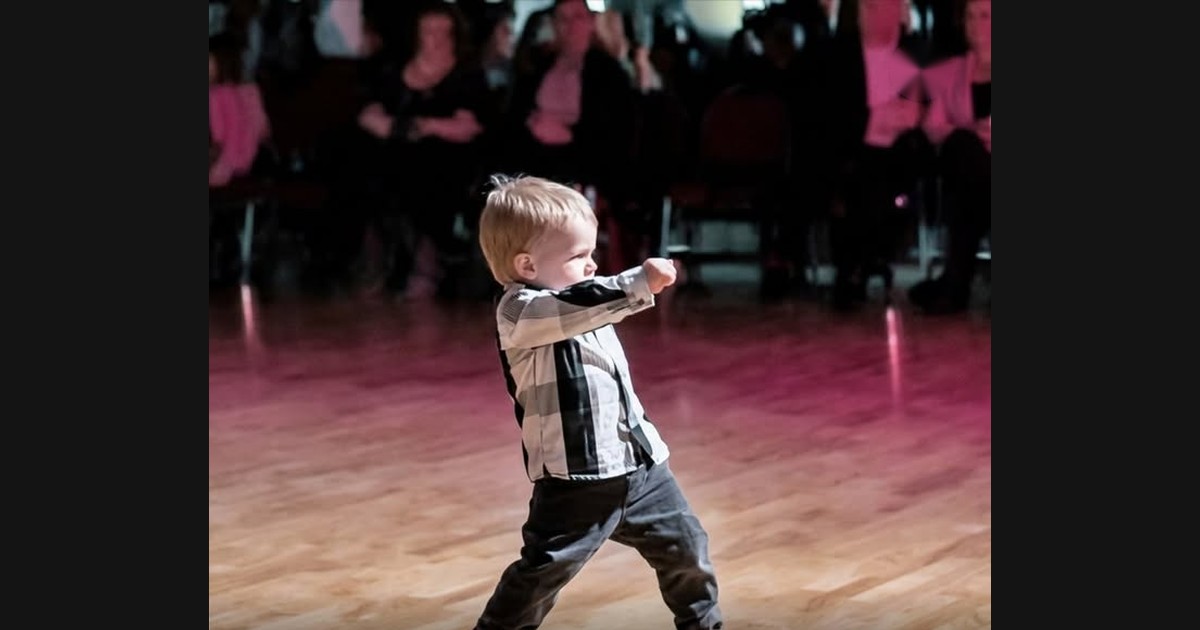 A Young William Stokkebroe Follows Elvis’s “Jailhouse Rock”