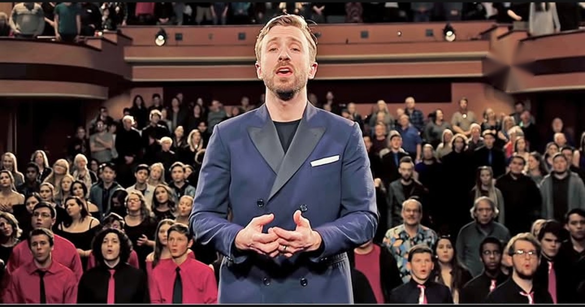 Peter Hollens and Young Singers Share “You Raise Me Up”